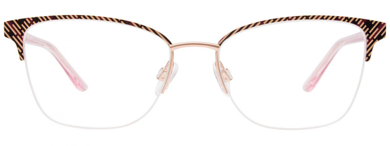 30 - Pink Gold & Black Pattern