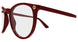 021 - Burgundy - Transparent