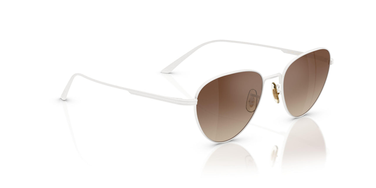 5535Q1 - White - Dark Brown Gradient Mirror