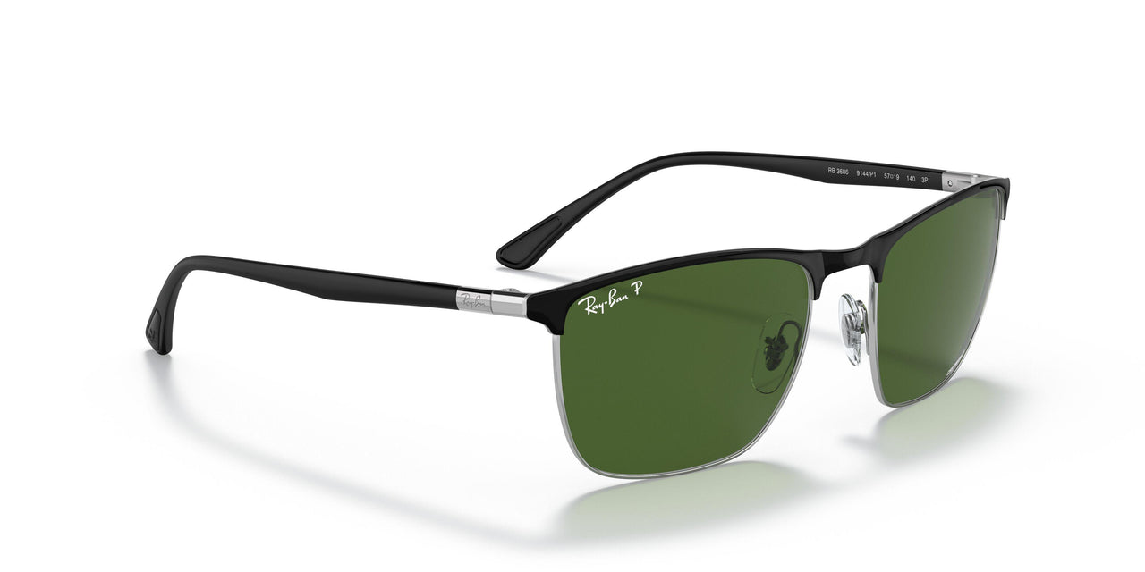 9144P1 - Black - Polar Dark Green