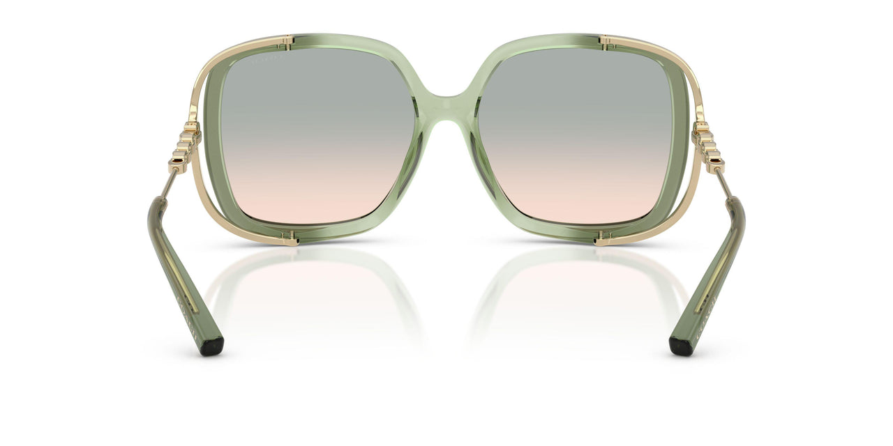 58902C - Grey - Green Peach Gradient