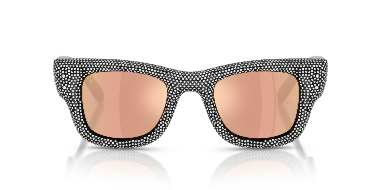 68657J - Black - Dark Brown/rose Gold