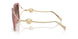 5535B8 - Pink - Gradient Brown Mirror Silver