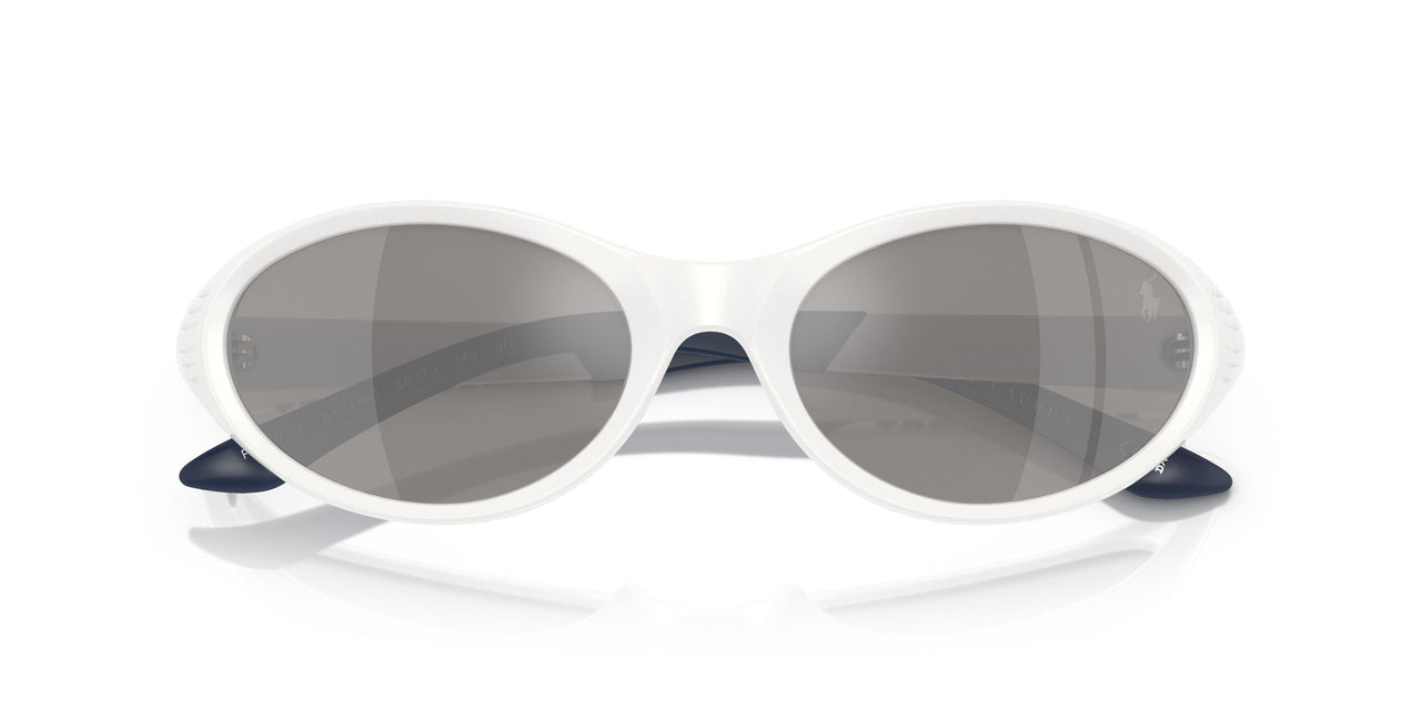 51016G - White - Grey Mirror Silver