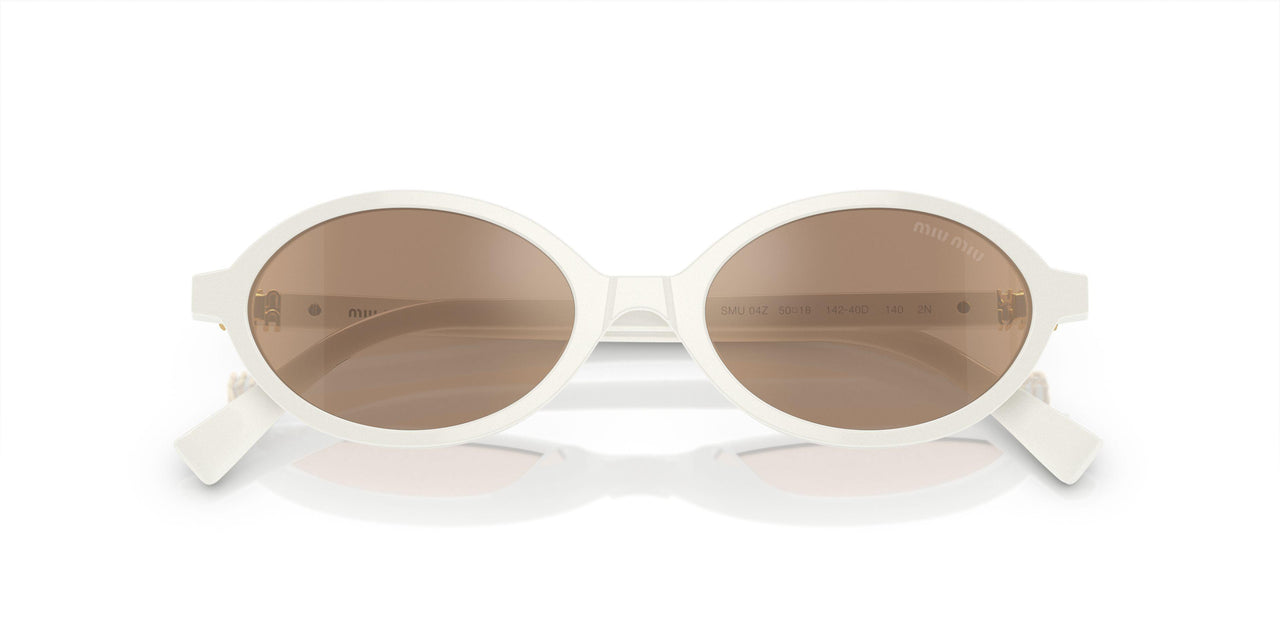 14240D - White - Orange Mirror Internal Silver