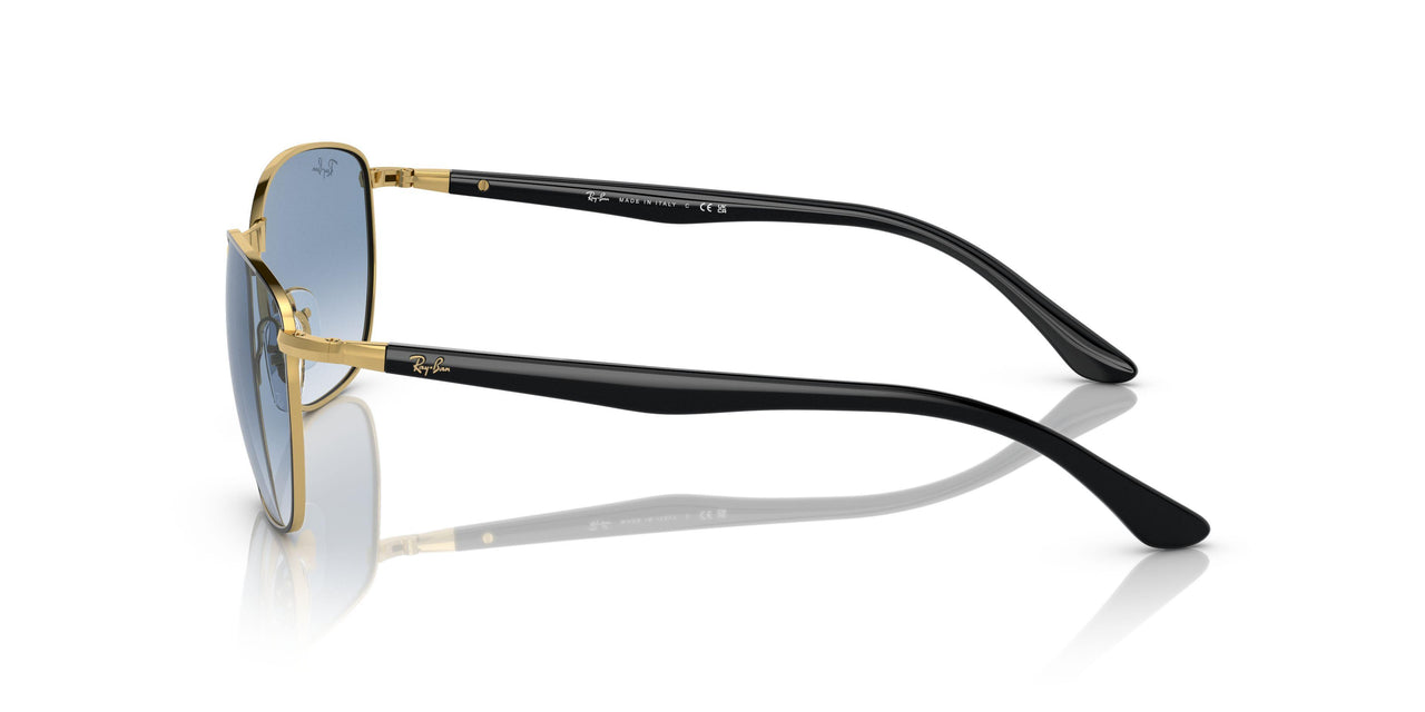90003F - Black - Clear Gradient Blue