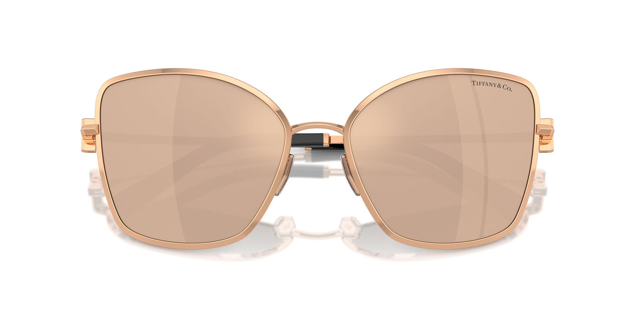 61750W - Gold - Clear Mirror Real Rose Gold