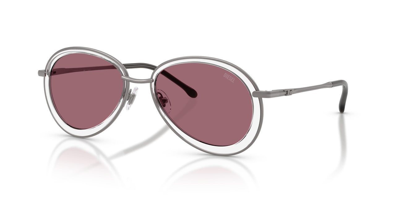 1009B5 - Grey - Mirror Red