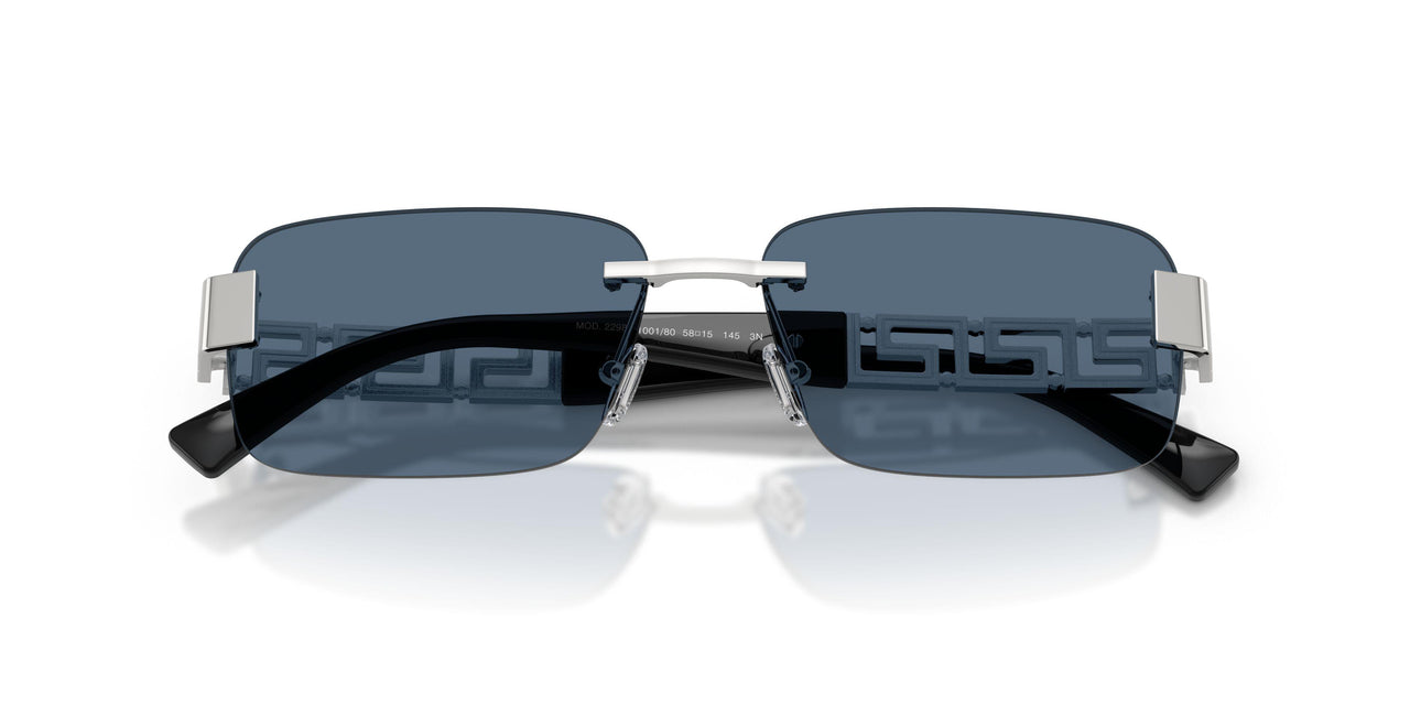 100180 - Silver - Dark Blue