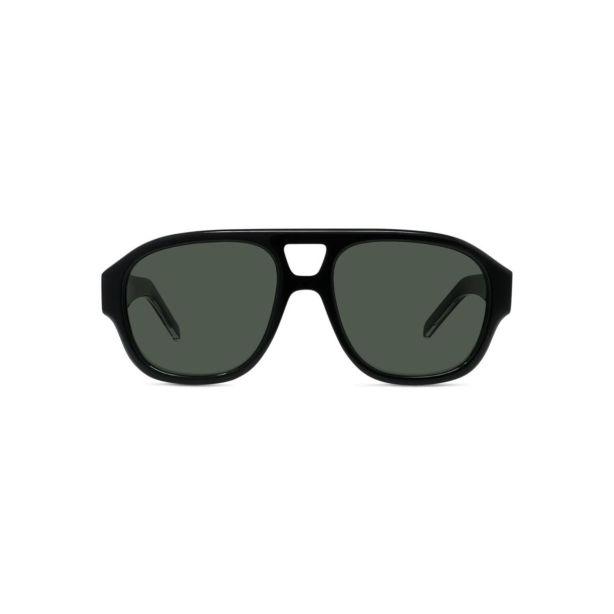 01N - Shiny Black - Green