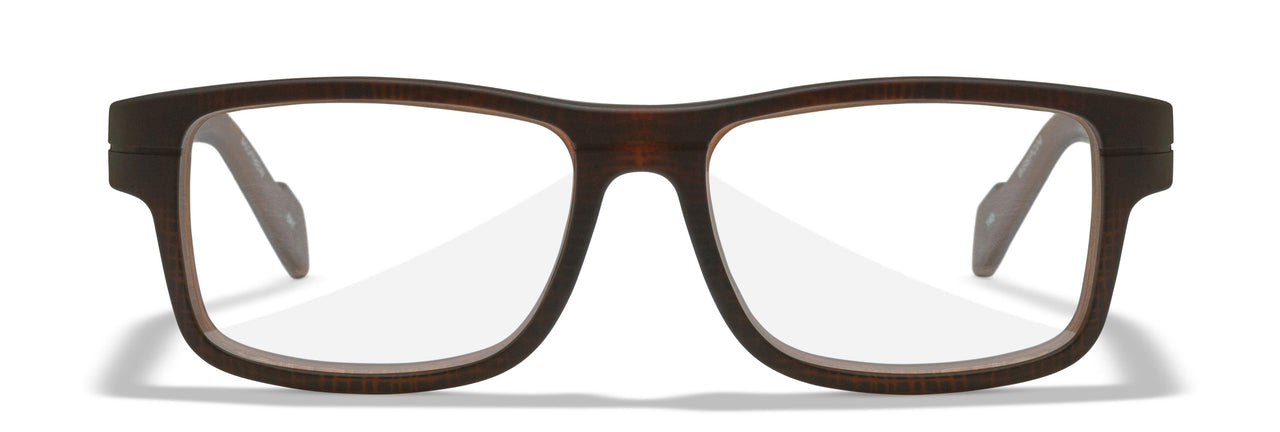 WSEPC04 - Matte Hickory Brown Frame - Clear