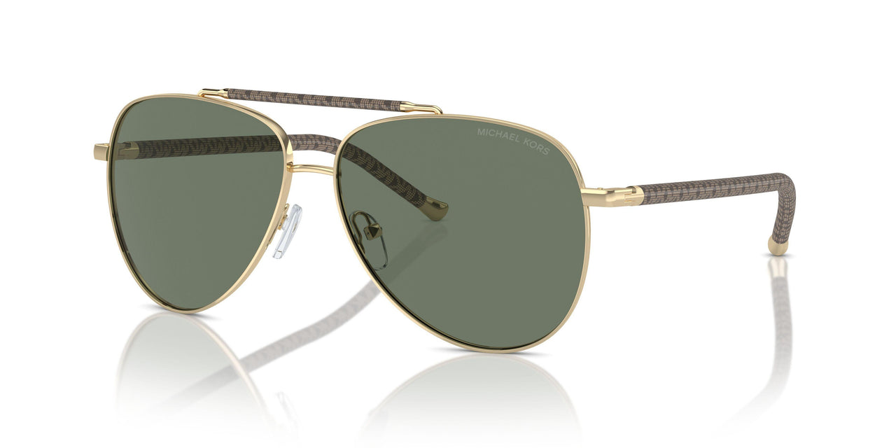 10143H - Gold - Green Solid