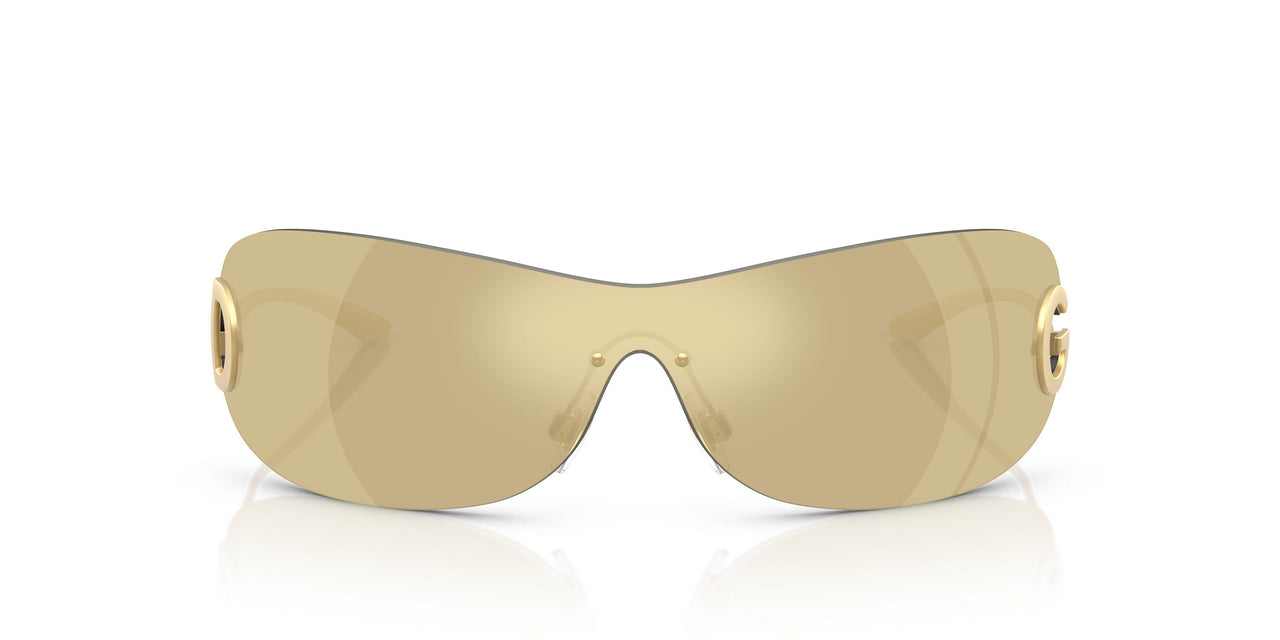 12246E - Gold - Light Brown Mirror Gold
