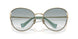ZVN03O - Gold - Clear Gradient Light Blue