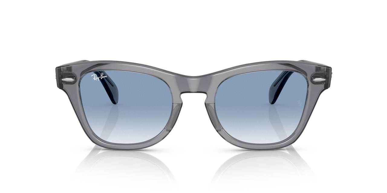 66413F - Grey - Clear Gradient Blue