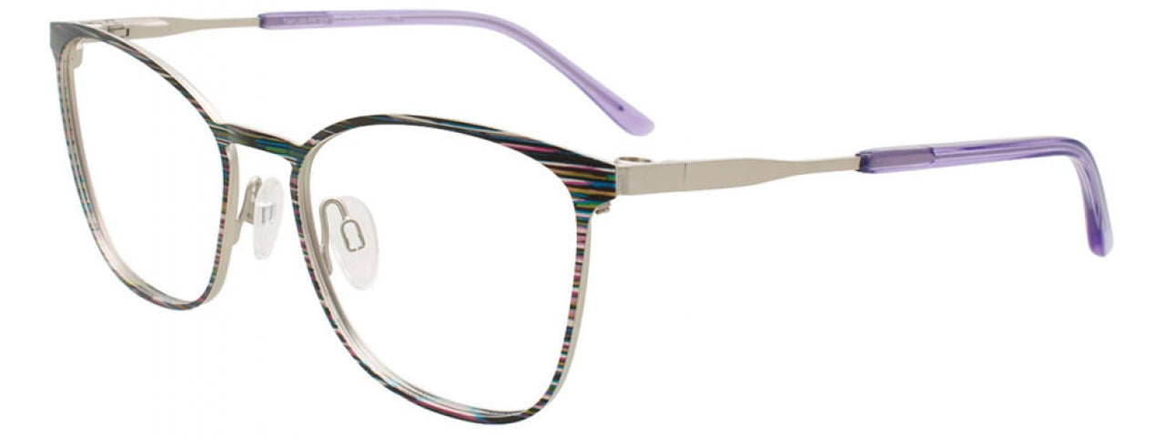 80 - Purple & Multicolor Stripes