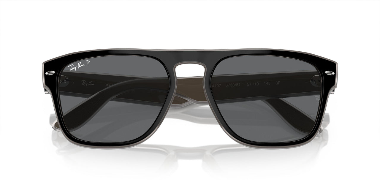 673381 - Black & Light Grey & Transparent Grey - Dark Grey