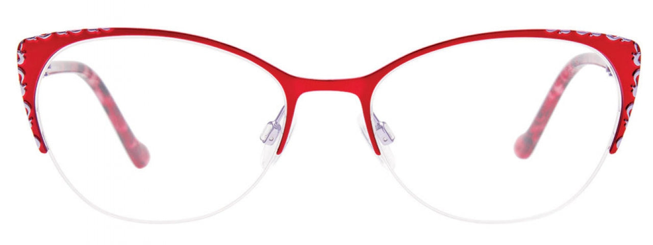 30 - Satin Red & Shiny Lilac / Red Tortoise