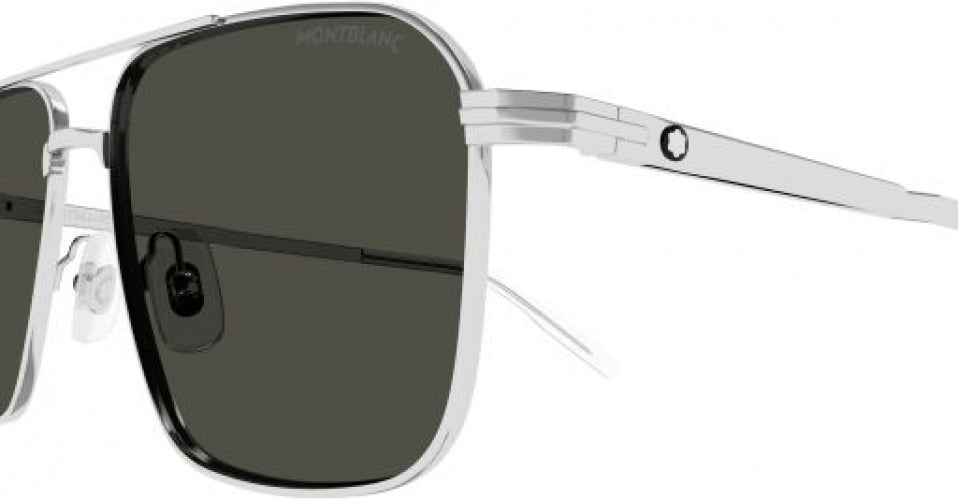 ミニカ 27 シルバー ブラック モンザ2+2 Montblanc MB0278S Sunglasses