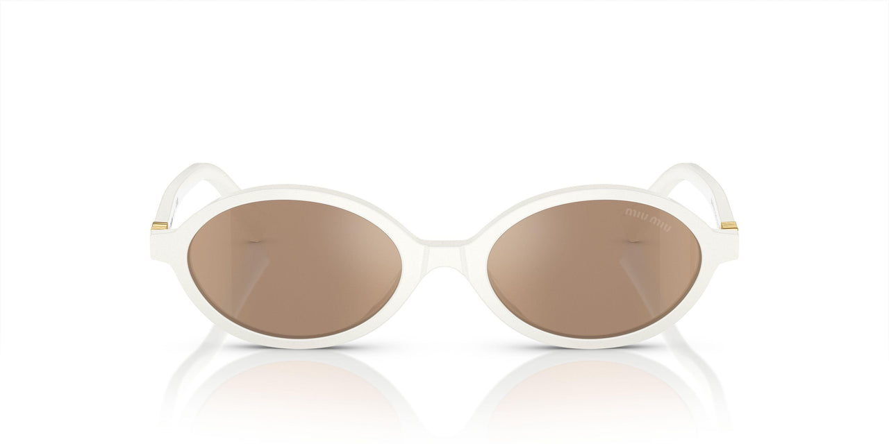 14240D - White - Orange Mirror Internal Silver