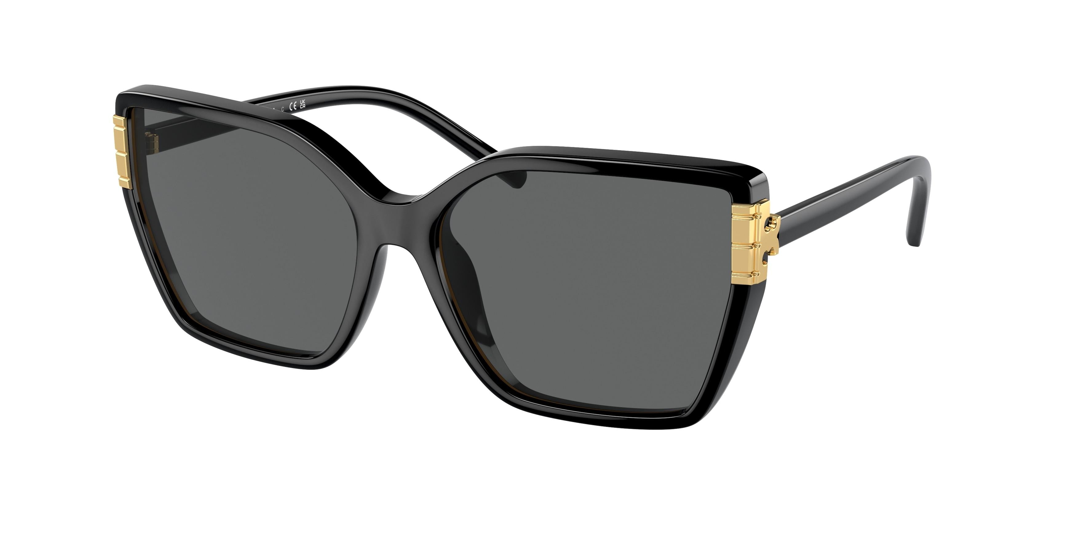 Tory Burch 9076U Sunglasses 196487 - Black - Dark Grey
