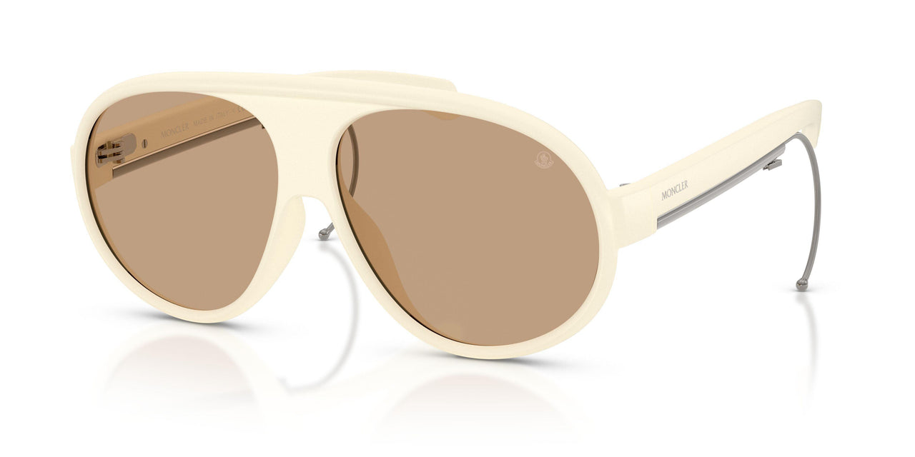 500263 - White - Light Brown Solid