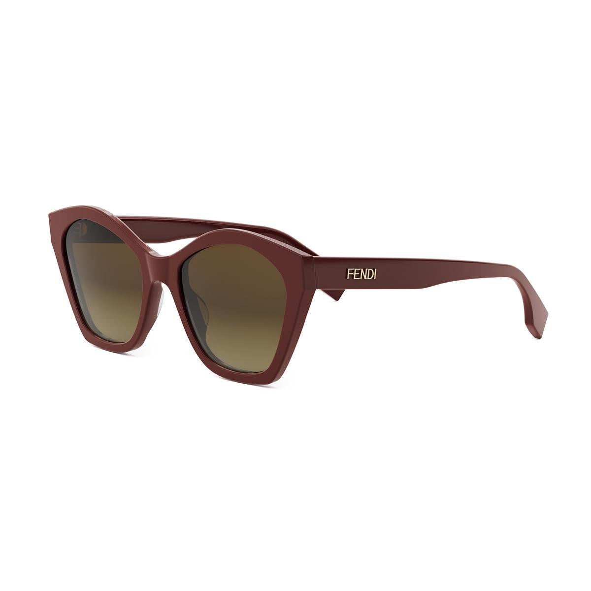 66F - Shiny Red - Gradient Brown