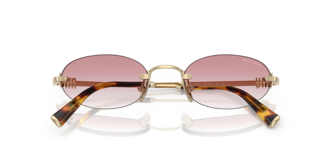 ZVN70O - Gold - Clear Gradient Pink