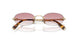 ZVN70O - Gold - Clear Gradient Pink