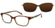 Revolution REV-RACHEL-w/Clip Eyeglasses
