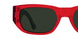 0000138 - Translucent Red Matte Black - Happy Gray Green