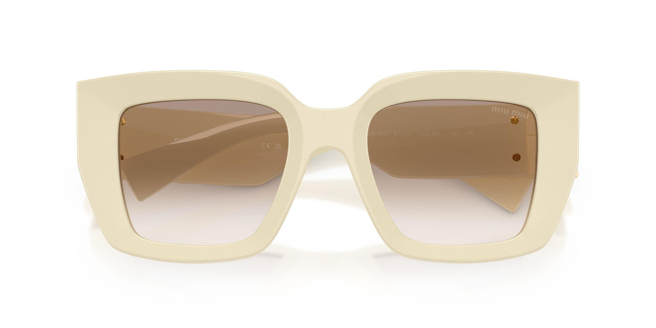 21D90L - White - Clear Gradient Brown