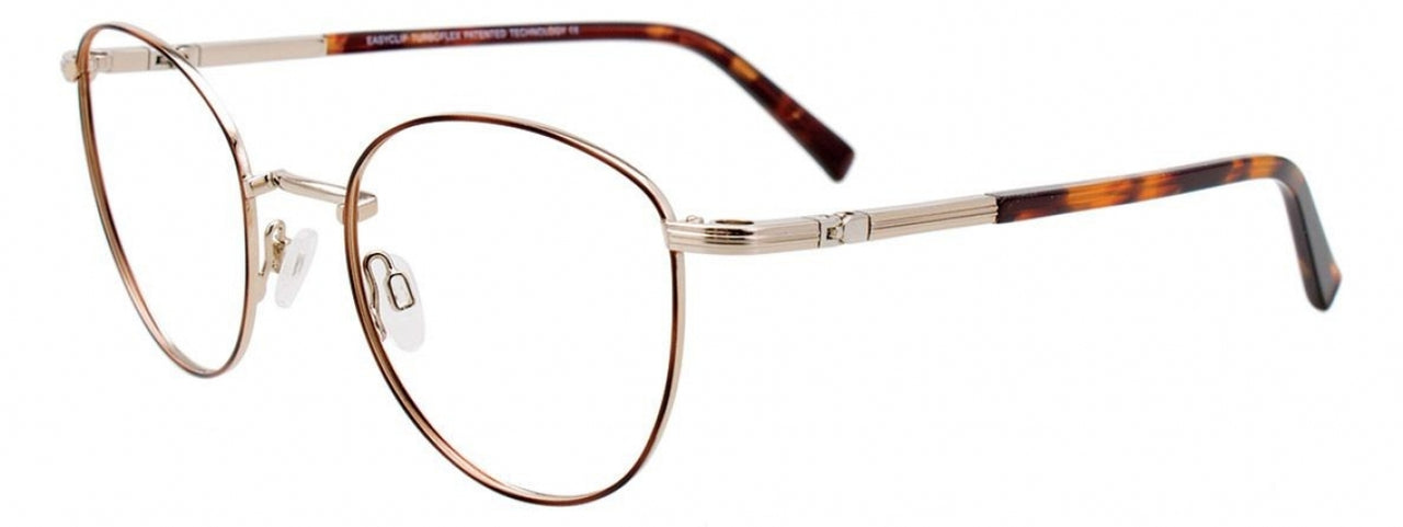 10 - Satin Demi Brown & Shiny Light Gold