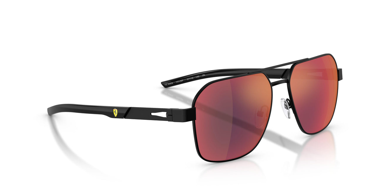 101/6P - Black - Black/specchio Rosso