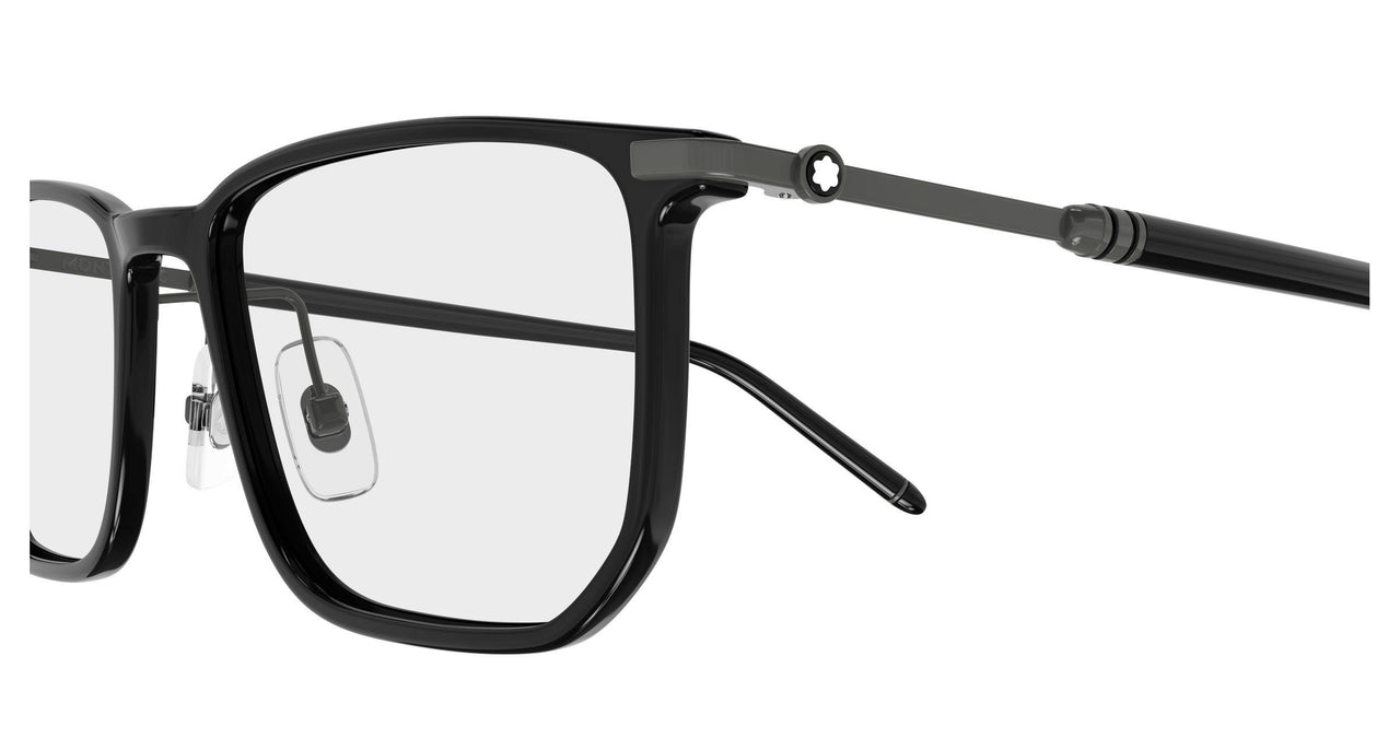 001 - Black/Gunmetal - Transparent