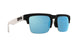 0000066 - Black Clear Matte - HD Plus Grey Green with Light Blue Spectra Mirror