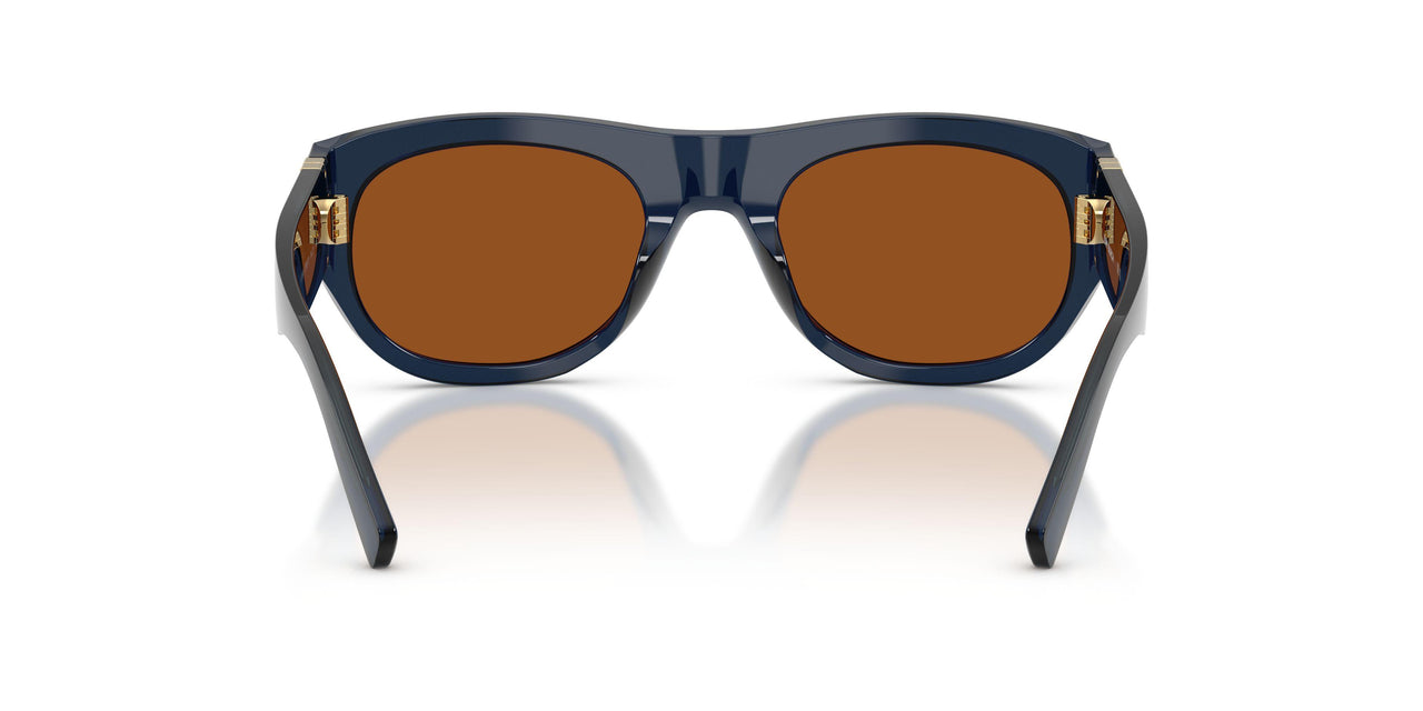 206573 - Blue - Solid Brown