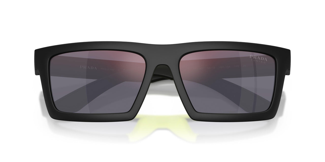 1BO10A - Black - Tuning Dark Grey Mirror Red