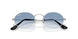 003/3F - Silver - Clear Gradient Blue