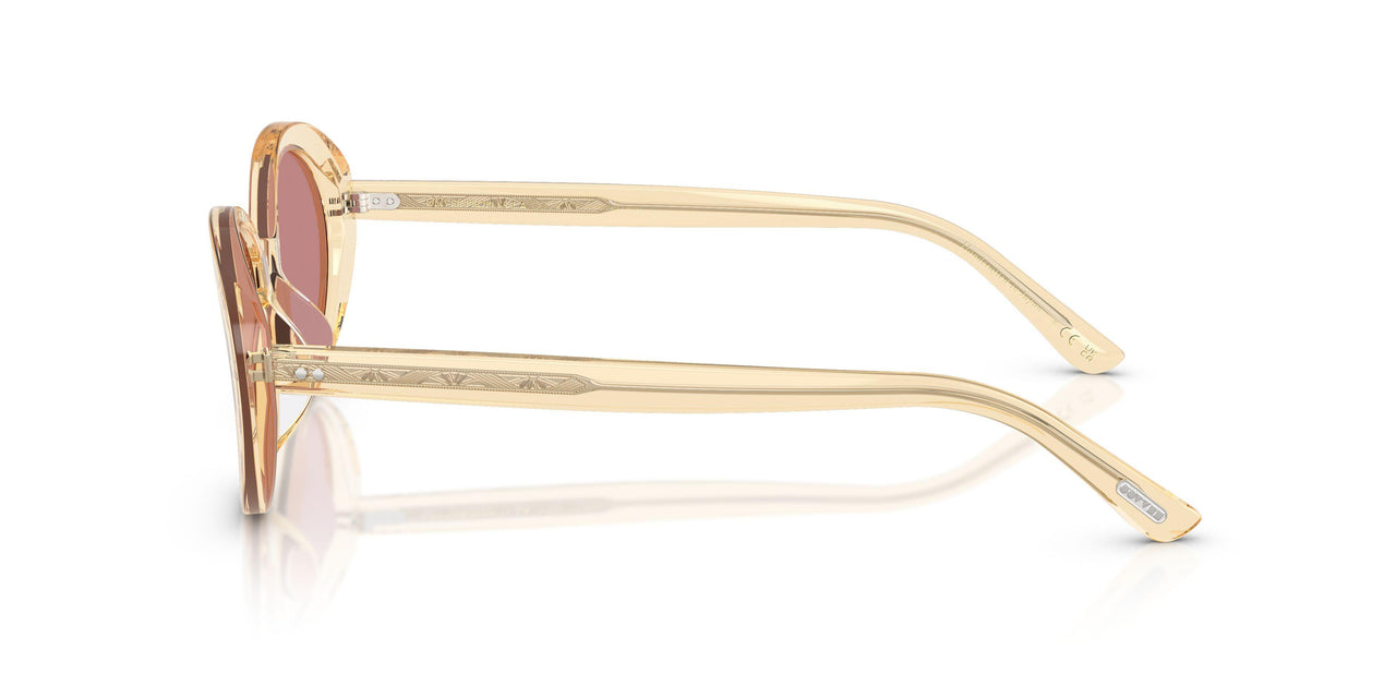 1792AK - Beige - Pink Satin Mirror Polarized