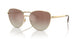 9116B8 - Gold - Gradient Brown Mirror Silver