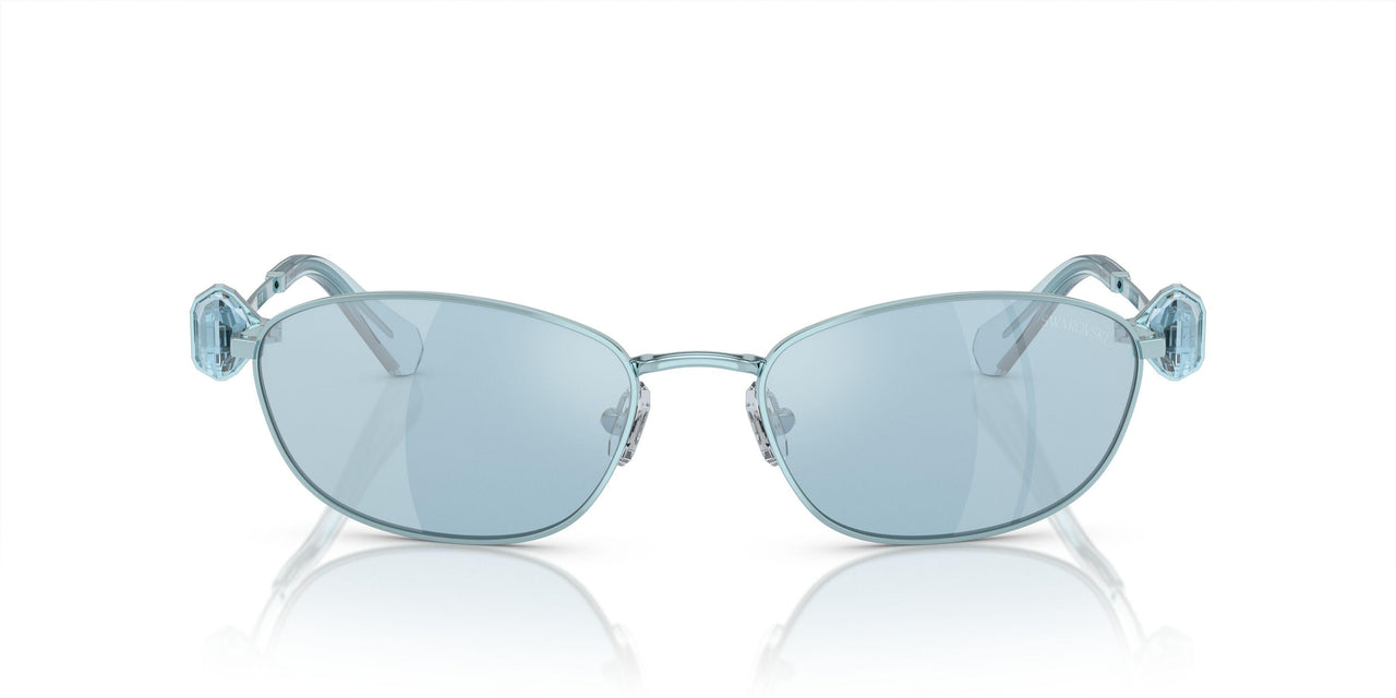 40081N - Blue - Light Blue Mirror Silver