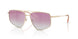 300658 - Gold - Clear Gradient Fuxia Mirror Silver