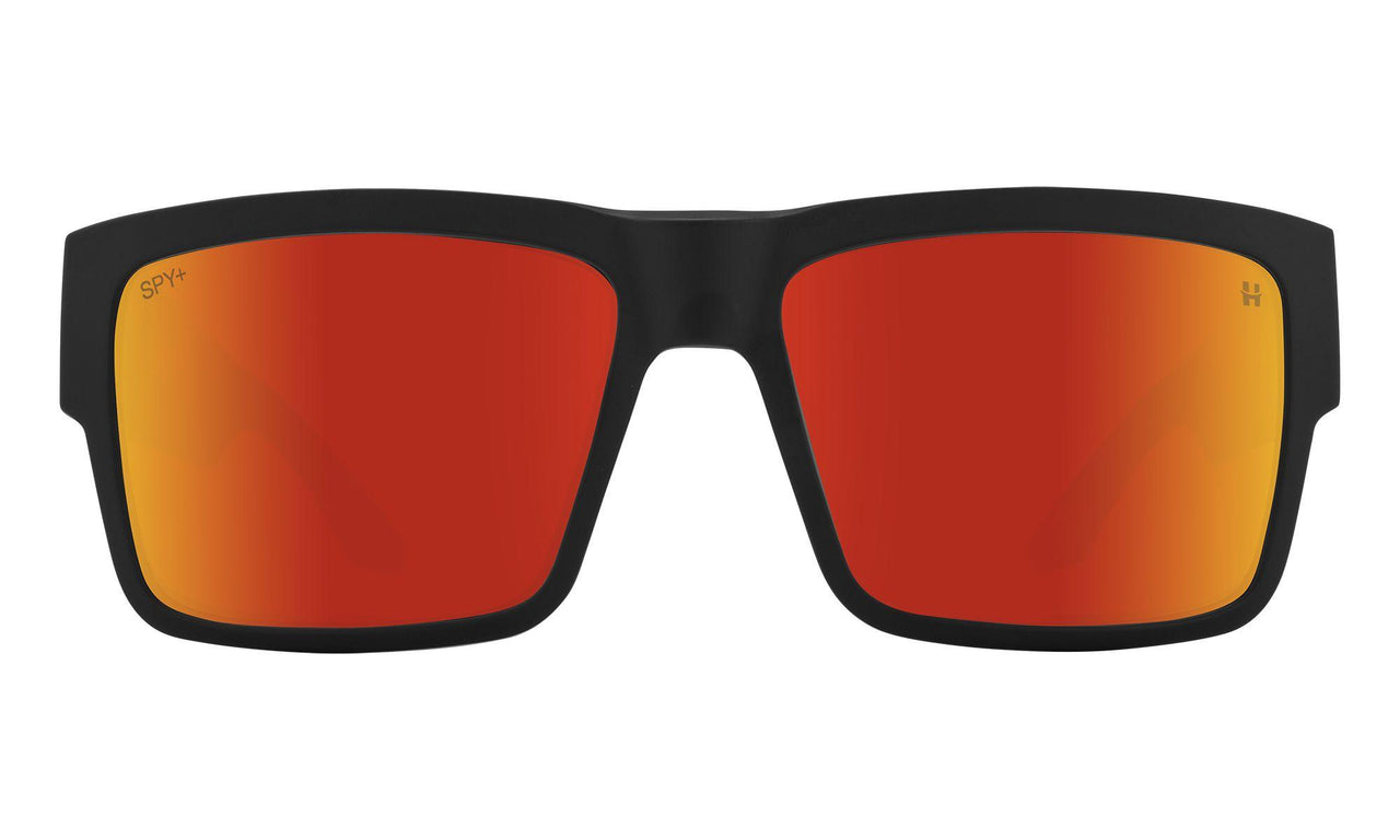 0000060 - Matte Black - Happy Bronze with Orange Mirror