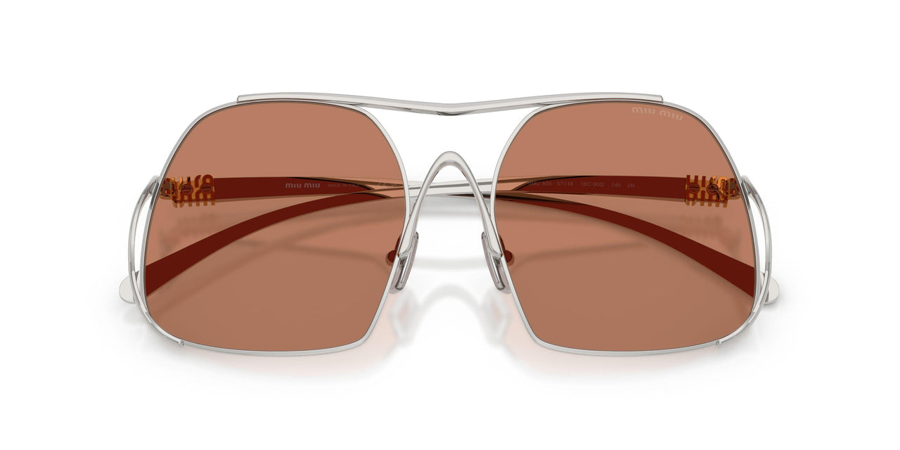 1BC90Q - Silver - Brown