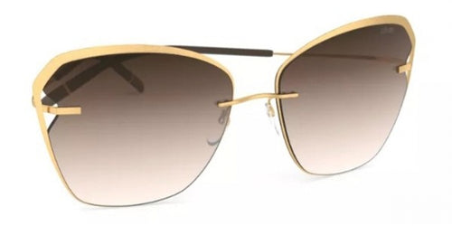 Silhouette Titan Accent Shades 8174 Mirabell Rimless Sunglasses