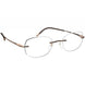 Silhouette Purist Color Groove Demo Rimless 5561 Eyeglasses