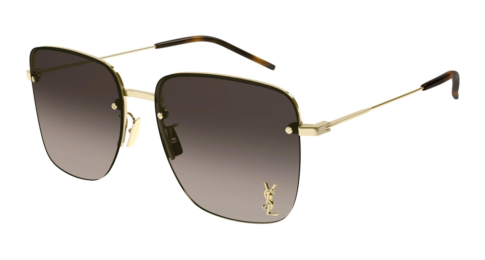 Saint Laurent Eyewear Monogram SL312M Frameless Sunglasses - Farfetch