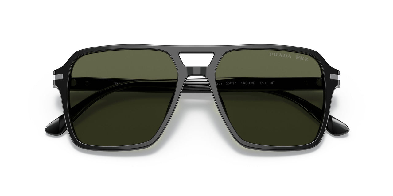 1AB03R - Black - Polar Green