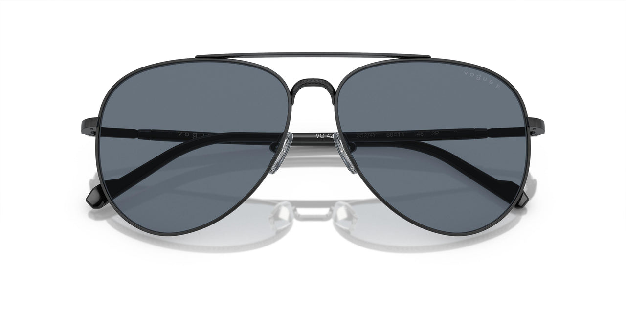 352/4Y - Black - Blue Polarized